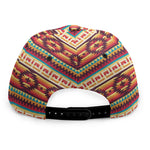 Native Inspired Pattern Print Snapback Cap