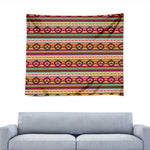 Native Inspired Pattern Print Tapestry