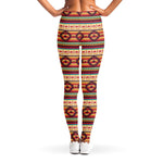 Native Inspired Pattern Print Women's Leggings