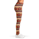 Native Inspired Pattern Print Women's Leggings