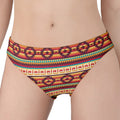Native Inspired Pattern Print Women's Panties