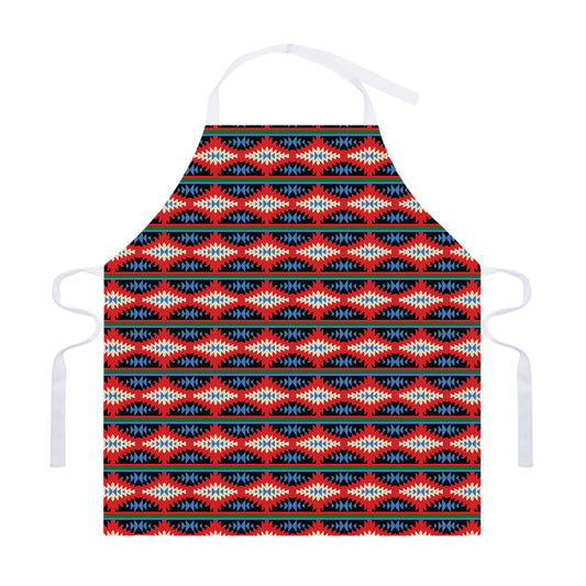Native Navajo Pattern Print Adjustable Apron