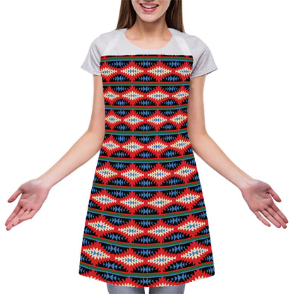 Native Navajo Pattern Print Adjustable Apron