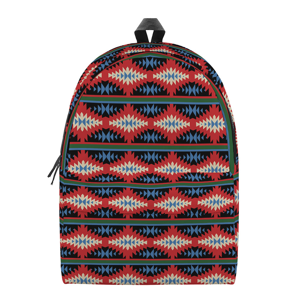 Native Navajo Pattern Print Backpack