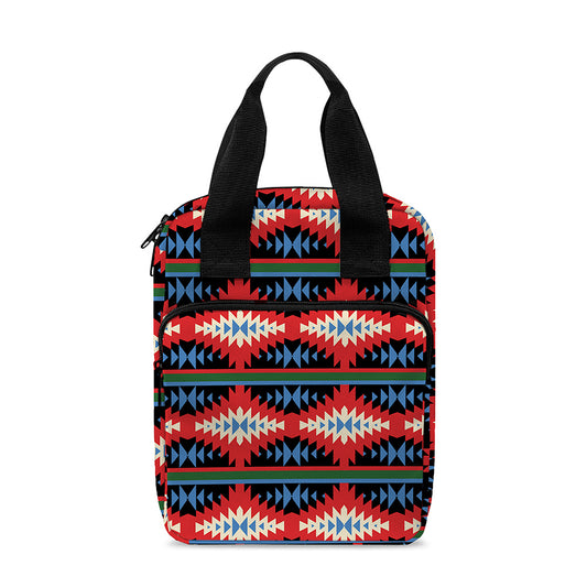Native Navajo Pattern Print Bible Tote Bag