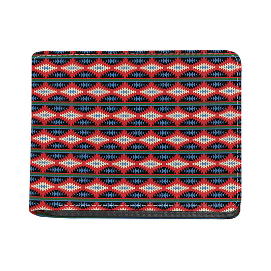 Native Navajo Pattern Print Bifold Wallet