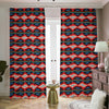 Native Navajo Pattern Print Blackout Pencil Pleat Curtains