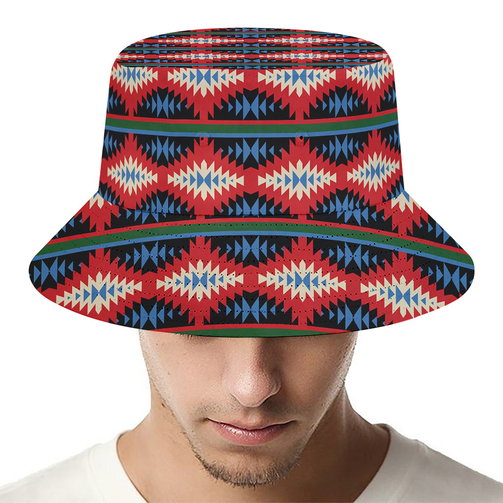 Native Navajo Pattern Print Bucket Hat
