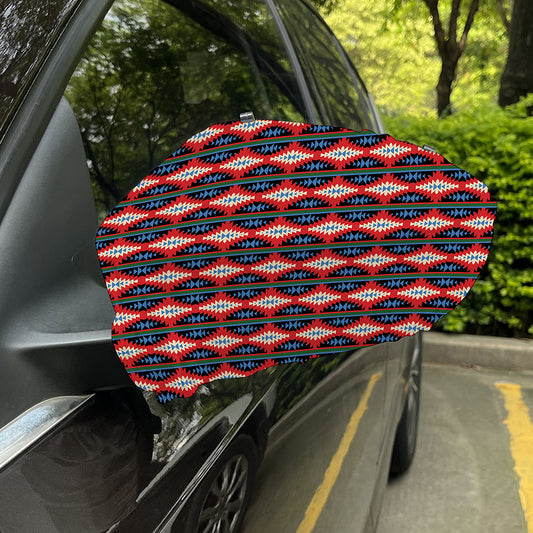 Native Navajo Pattern Print Car Side Mirror Covers