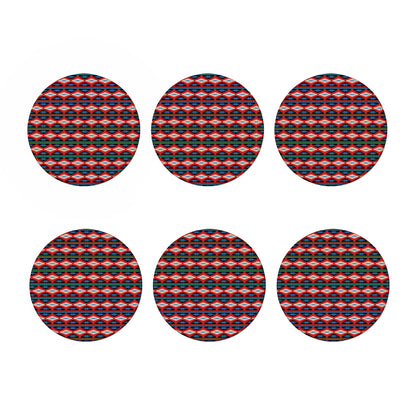 Native Navajo Pattern Print Coaster Set
