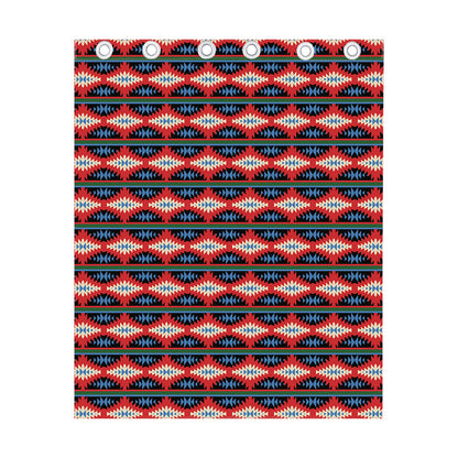 Native Navajo Pattern Print Curtain
