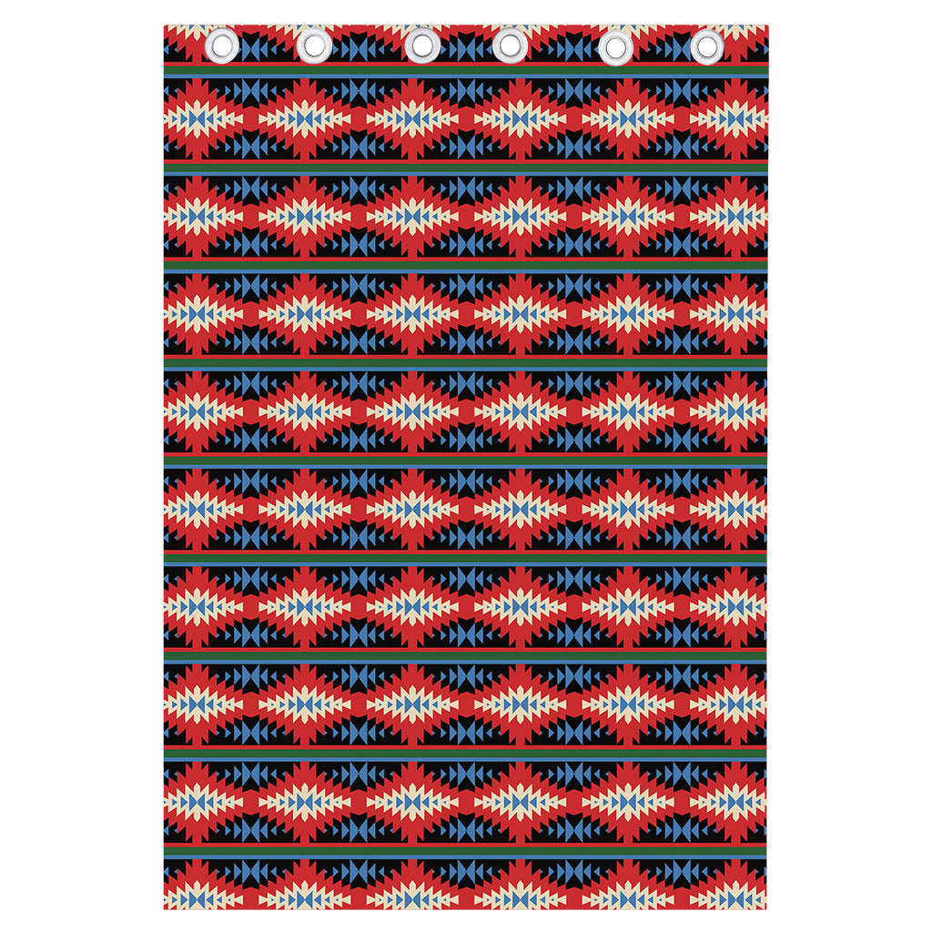 Native Navajo Pattern Print Curtain