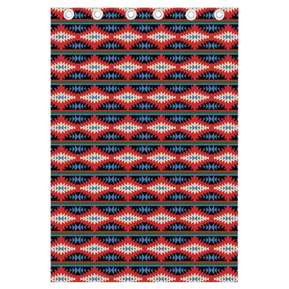 Native Navajo Pattern Print Curtain