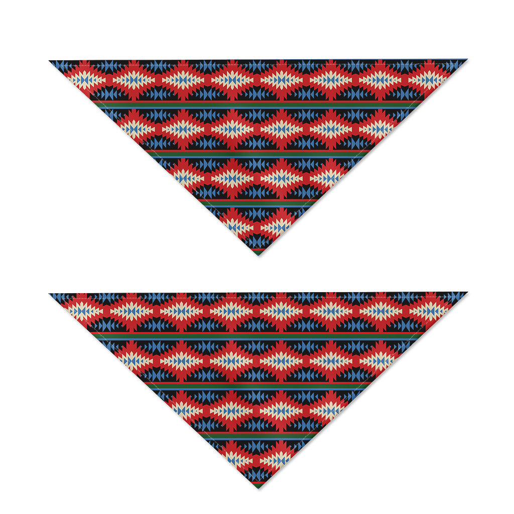 Native Navajo Pattern Print Dog Bandana