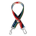 Native Navajo Pattern Print Dog Seat Belt
