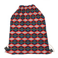Native Navajo Pattern Print Drawstring Bag