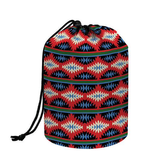 Native Navajo Pattern Print Drawstring Makeup Bag