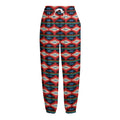 Native Navajo Pattern Print Fleece Lined Knit Pants