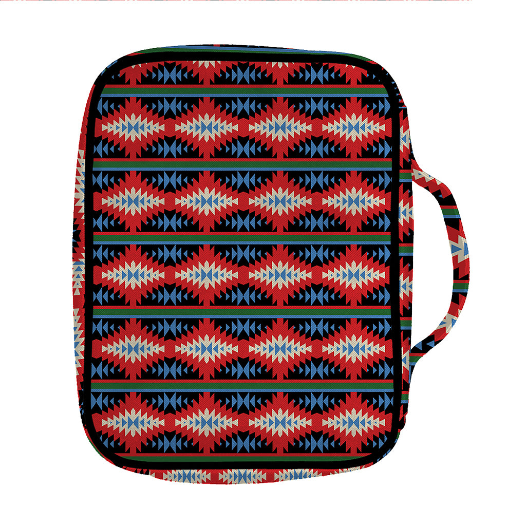 Native Navajo Pattern Print Front Pocket Bible Bag