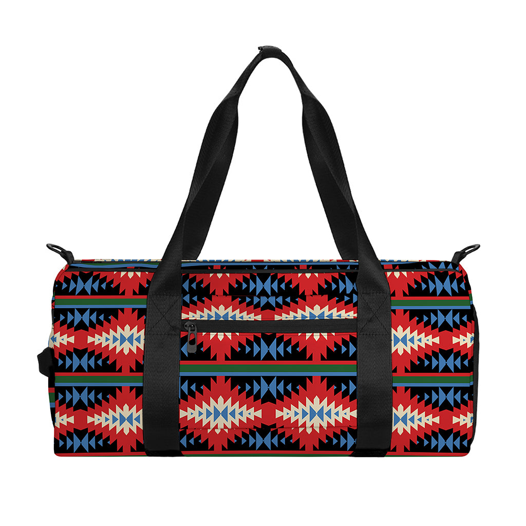 Native Navajo Pattern Print Gym Bag