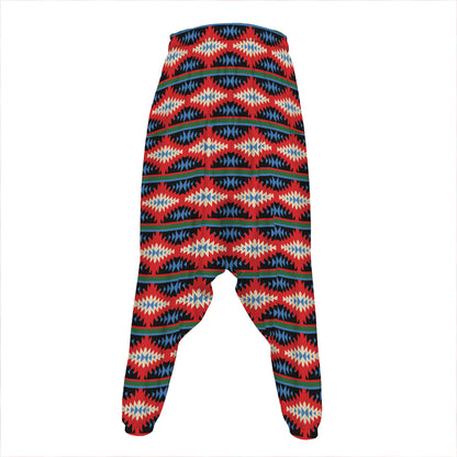 Native Navajo Pattern Print Hammer Pants