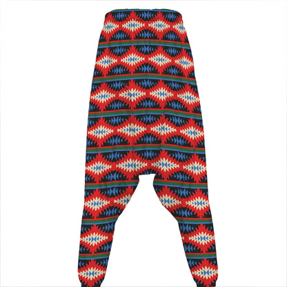 Native Navajo Pattern Print Hammer Pants