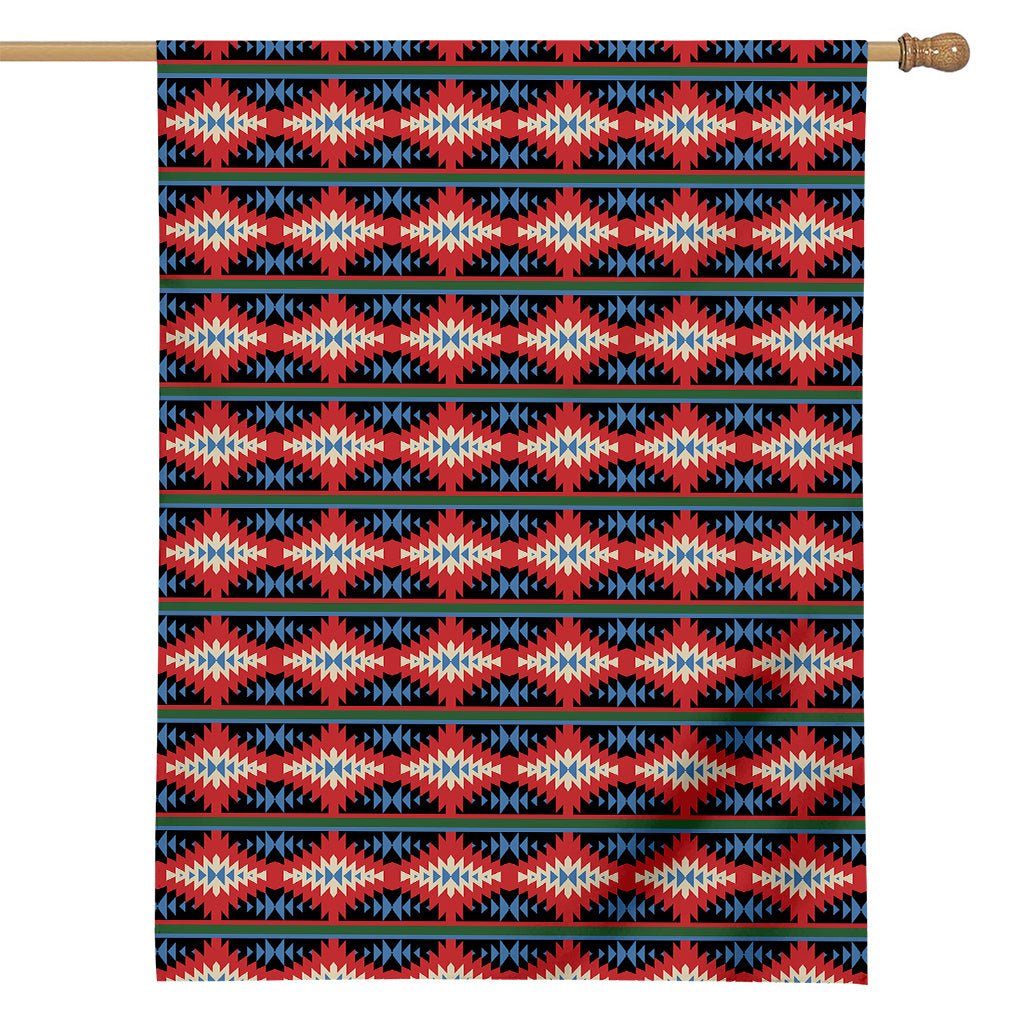 Native Navajo Pattern Print House Flag