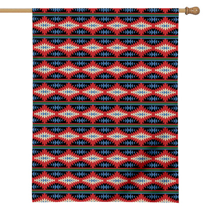 Native Navajo Pattern Print House Flag