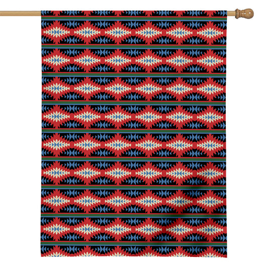 Native Navajo Pattern Print House Flag