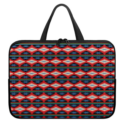 Native Navajo Pattern Print Laptop Sleeve With Handle