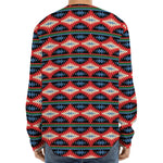 Native Navajo Pattern Print Long Sleeve Baseball Jersey
