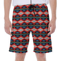 Native Navajo Pattern Print Men's Beach Shorts