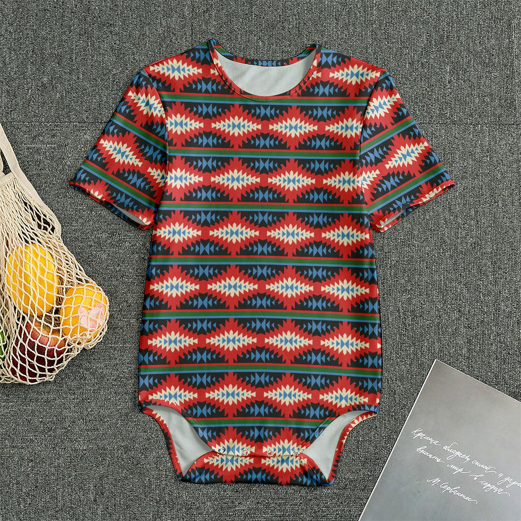 Native Navajo Pattern Print Men's Bodysuit