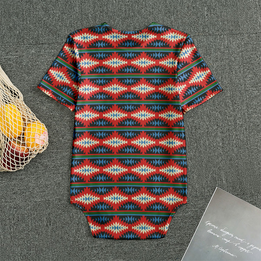 Native Navajo Pattern Print Men's Bodysuit