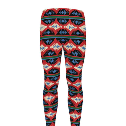 Native Navajo Pattern Print Men's leggings