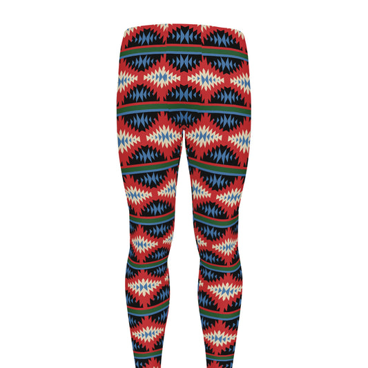 Native Navajo Pattern Print Men's leggings