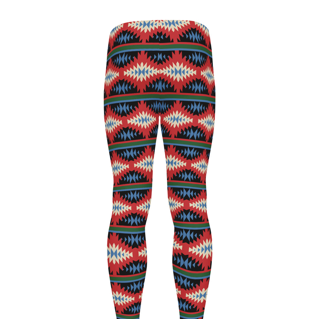 Native Navajo Pattern Print Men's leggings