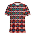 Native Navajo Pattern Print Men's Athletic T-Shirt