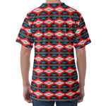 Native Navajo Pattern Print Men's Velvet T-Shirt