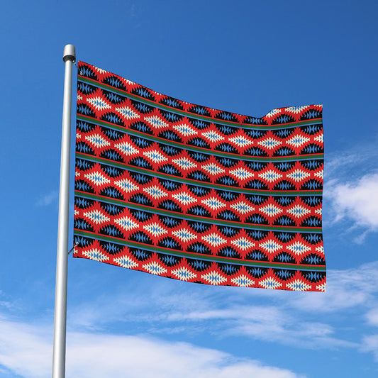 Native Navajo Pattern Print Polyester Flag