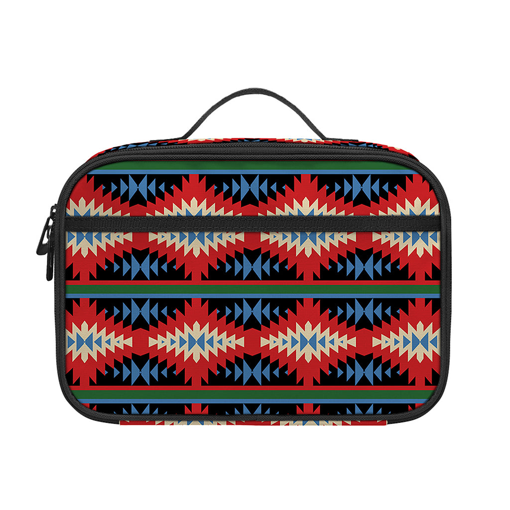 Native Navajo Pattern Print Portable Lunch Bag