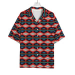 Native Navajo Pattern Print Rayon Hawaiian Shirt