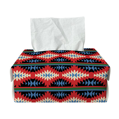Native Navajo Pattern Print Rectangle Tissue Box Cover