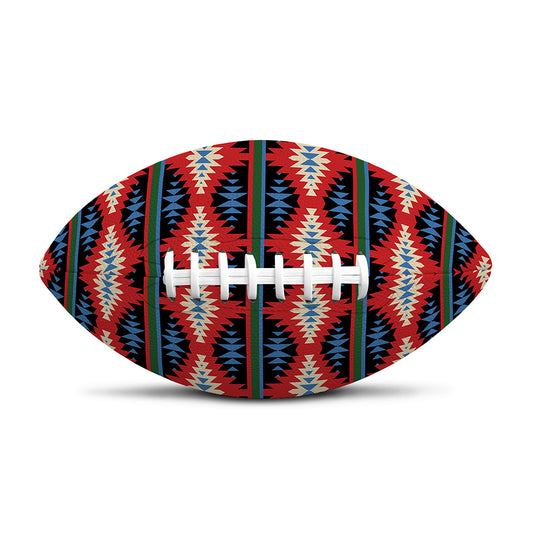 Native Navajo Pattern Print Rugby Ball