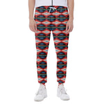 Native Navajo Pattern Print Scuba Joggers