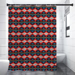 Native Navajo Pattern Print Shower Curtain