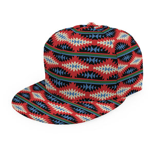 Native Navajo Pattern Print Snapback Cap