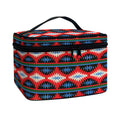 Native Navajo Pattern Print Travel Makeup Bag