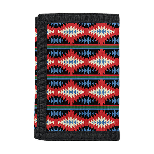 Native Navajo Pattern Print Trifold Wallet