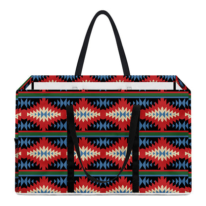 Native Navajo Pattern Print Utility Tote Bag